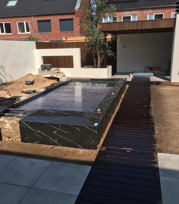 U-profiel zwembadrandsteen