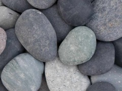 Beach pebbles zwart 16/25mm