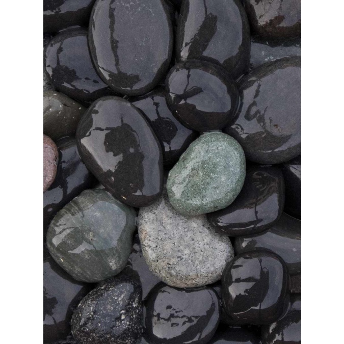 Afbeelding 2 Beach pebbles zwart 16/25mm