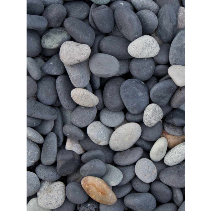 Afbeelding 1 Beach pebbles zwart 8/16mm