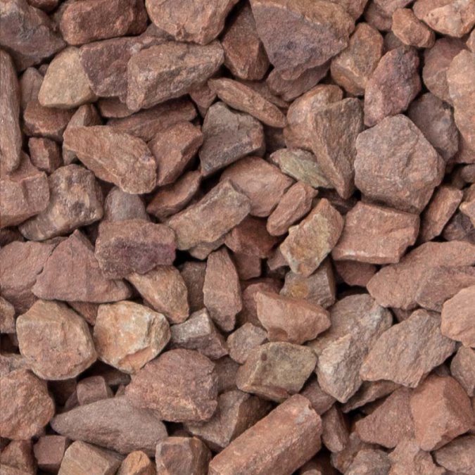 Afbeelding 1 Kwartsiet rood split /16mm