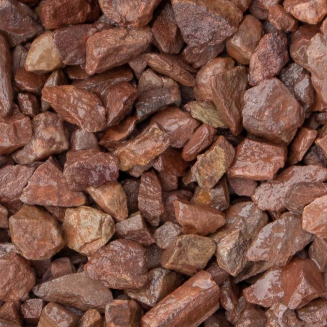 Afbeelding 2 Kwartsiet rood split /16mm