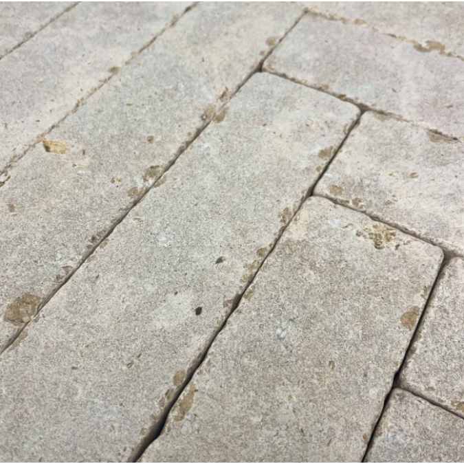 Afbeelding 1 Zahra Beige Mallets Etched