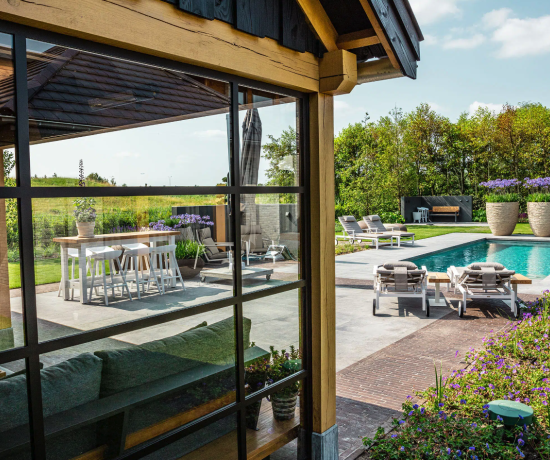 Wellness in eigen tuin