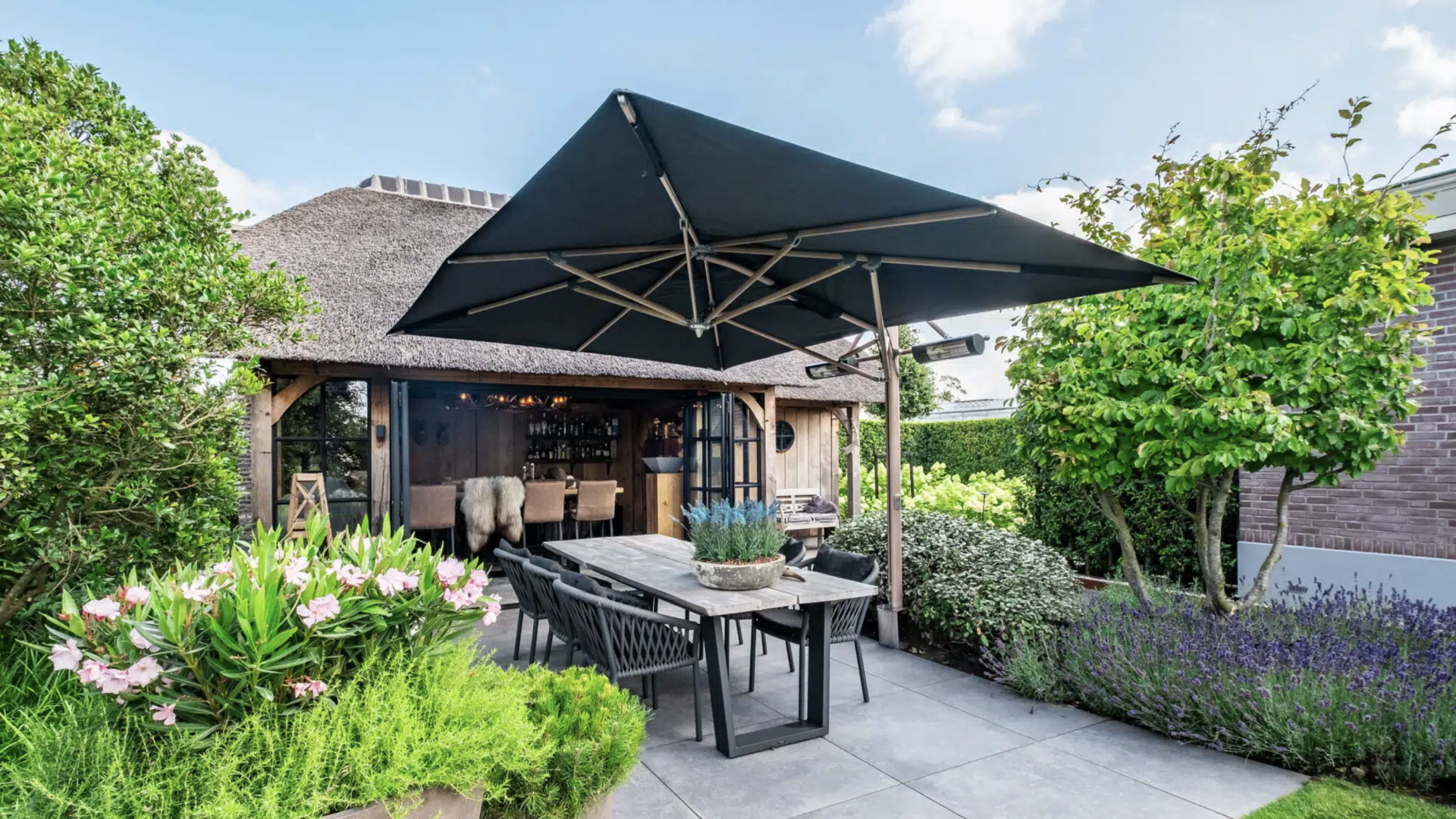 Luxe tuin vol kleur