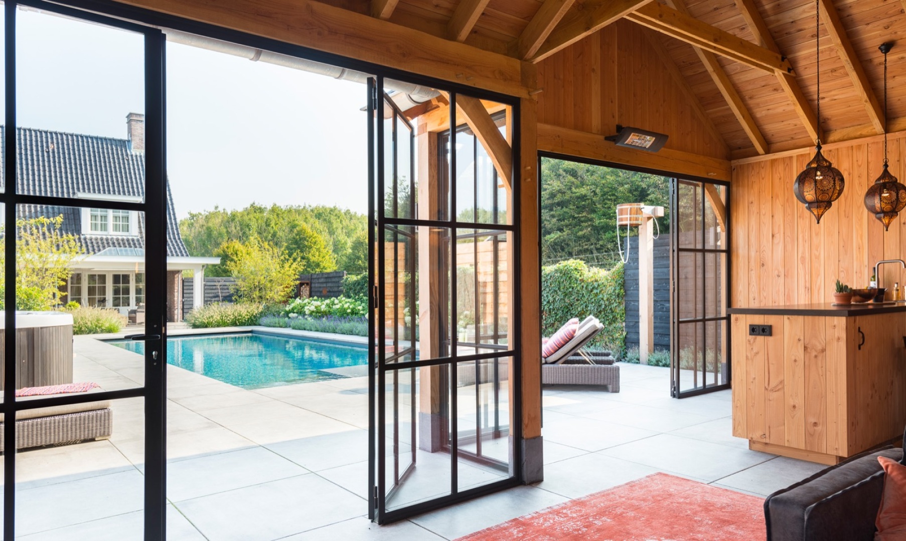 Afbeelding Welness tuin met poolhouse 11