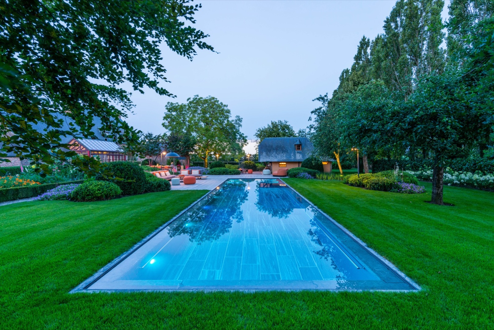 Afbeelding Natuursteen zwembad 5