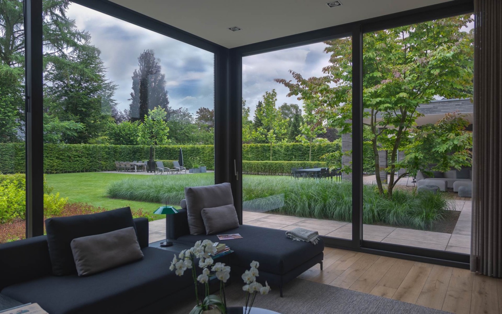 Afbeelding Strakke tuin met groene 1