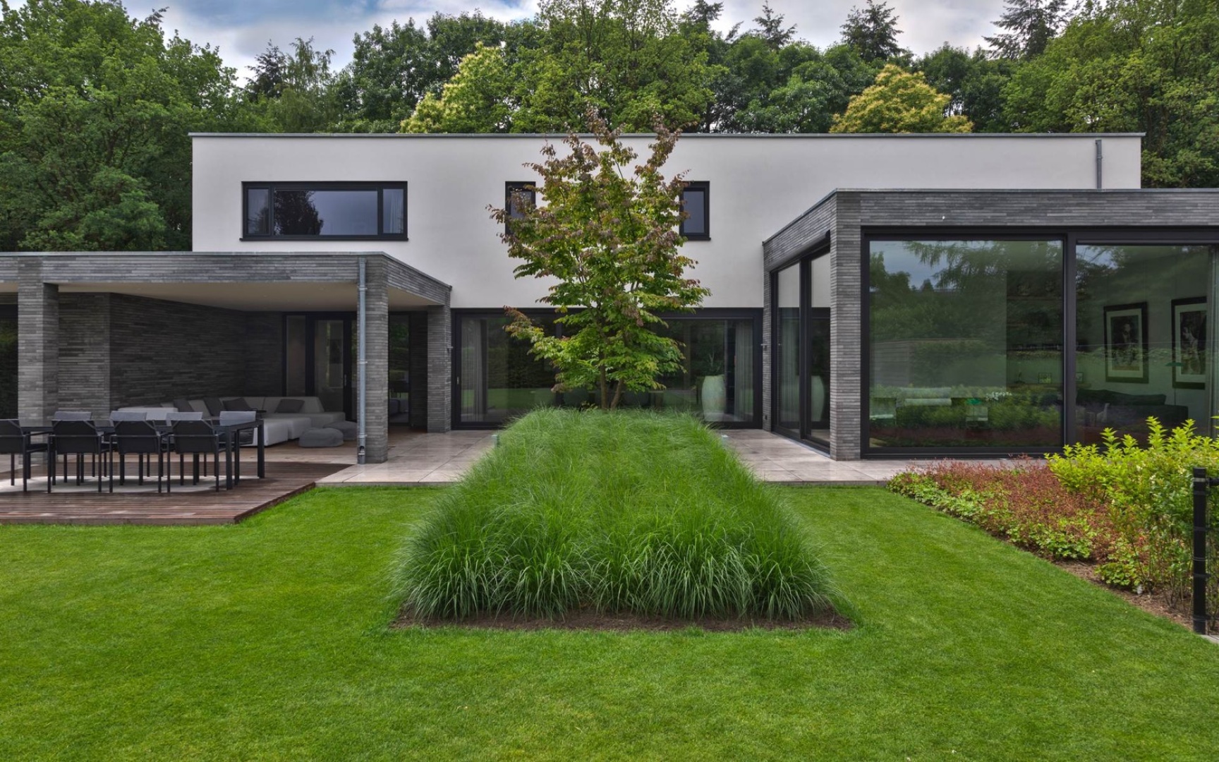 Afbeelding Strakke tuin met groene 2