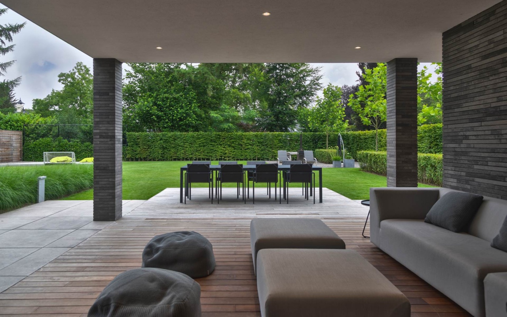 Afbeelding Strakke tuin met groene 6